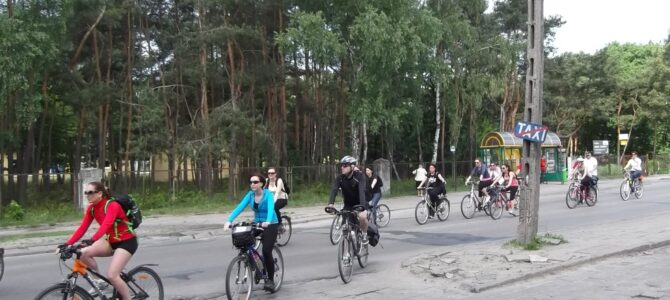 Single na rowerach: Stawy Raszyńskie w maju, niedziela 8 maja