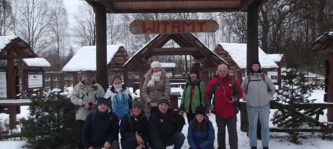 Zdjęcia z wyprawy na trasie Zielonka – Kobyłka w sobotę 14 stycznia