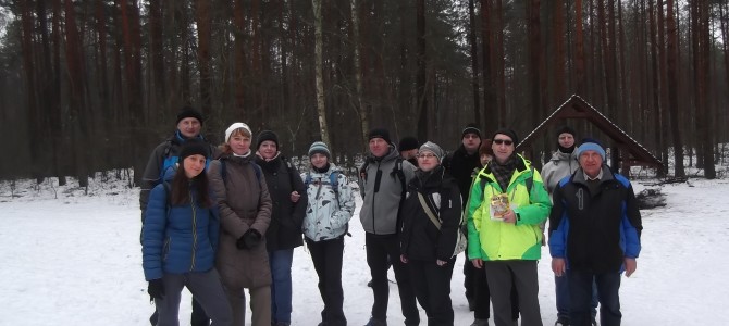 Zdjęcia z wyprawy pieszej Zimowa Puszcza Kampinoska w sobotę 21 stycznia