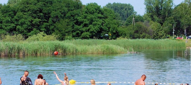 Odkrywamy kąpieliska w okolicach Warszawy, wycieczka rowerowa, niedziela 30 lipca