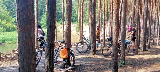 Oberwanka, plaża i relaks cd., wycieczka rowerowa, niedziela 18 sierpnia