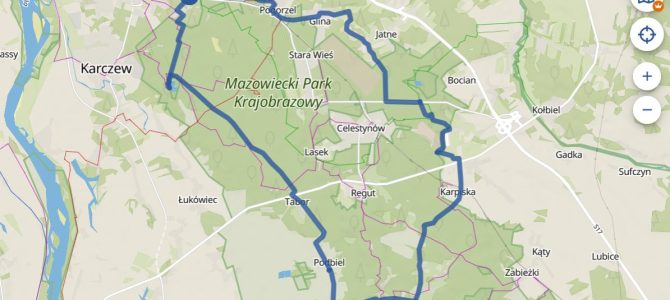 Jezioro, 3 bagna i las, wycieczka rowerowa, 48 km, sobota 26 października