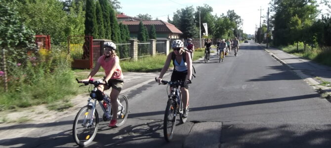 Jedziemy do Podkowy, wycieczka rowerowa, niedziela 31 sierpnia